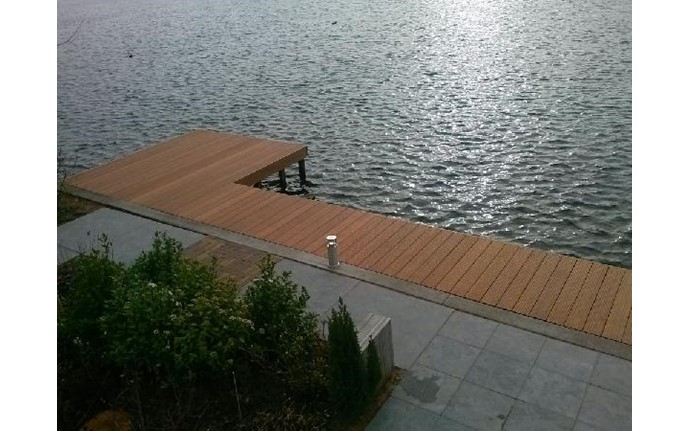 Houten vlonder